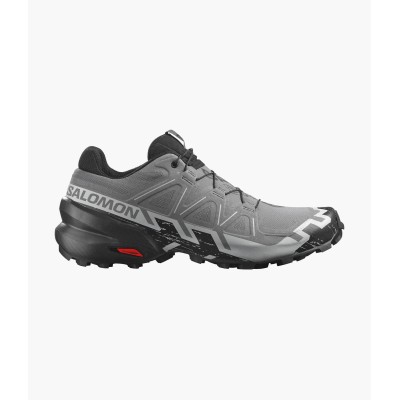 Salomon Speedcross 6 Erkek Koşu Ayakkabısı - Quiet Shade/Black/Pearl Blue