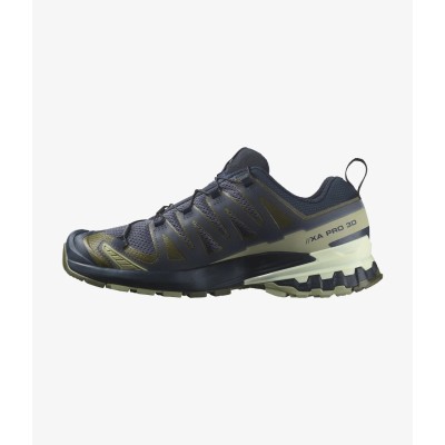 Salomon XA PRO 3D V9 Erkek Koşu Ayakkabısı - India Ink/Olive Night/Aloe Wash