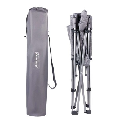 Katlanabilir Kamp Sandalyesi - Trono - Orcamp - Gri