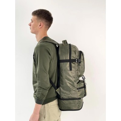 Savex Profesyonel Körüklü Sırt Çantası Haki 55+10 LT Savex Profesyonel Körüklü Sırt Çantası Haki 55+10 LT