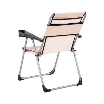 Kapadokya Katlanabilir Bardaklıklı  Kamp Sandalyesi | Dayanıklı ve Rahat Kamp Koltuğu