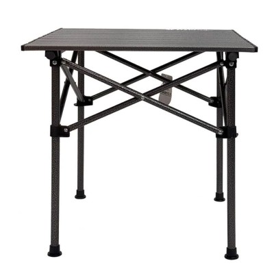 Siyah Katlanır Alüminyum Büyük Kamp Masası | Outdoor Masa