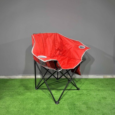 Kırmızı Bardaklıklı Geniş Kamp Sandalyesi | Katlanabilir Outdoor Koltuk Kırmızı Bardaklıklı Geniş Kamp Sandalyesi | Katlanabilir Outdoor Koltuk