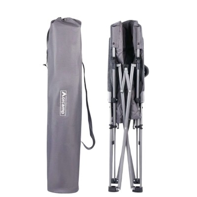 Katlanabilir Kamp Sandalyesi - Trono 3 - Orcamp - Kademeli - Gri Katlanabilir Kamp Sandalyesi - Trono 3 - Orcamp - Kademeli - Gri