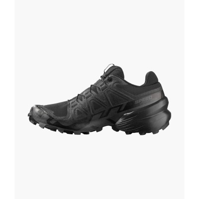 Salomon Speedcross 6 Kadın Koşu Ayakkabısı - Black/Black/Phantom