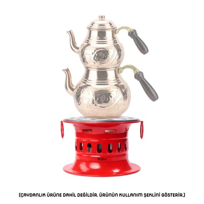 Kırmızı Jel Yakıtlı Kamp Ocağı Metal Kutu Soba – Dayanıklı Kamp ve Piknik Ocağı