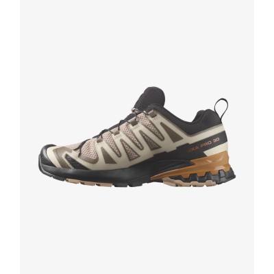 Salomon XA PRO 3D V9 Erkek Koşu Ayakkabısı - Natural/Black/Sugar Almond