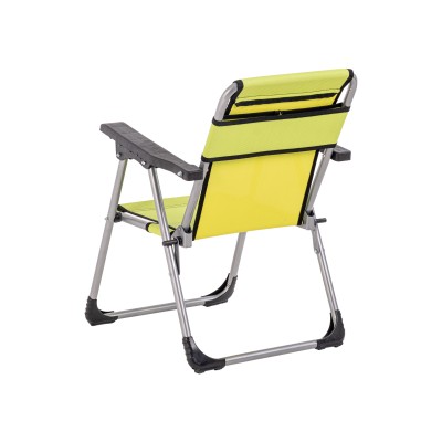 Kamp ve Outdoor Katlanabilir Kolçaklı Sandalye Junior | Taktikal Aksesuar-Lime Yeşili 