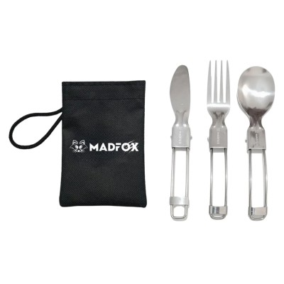 Kamp Çatal&Kaşık&Bıçak Seti - Madfof Heavy Duty - 547313