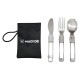 Kamp Çatal&Kaşık&Bıçak Seti - Madfof Heavy Duty - 547313