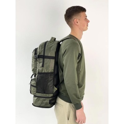 Savex Profesyonel Körüklü Sırt Çantası Haki 55+10 LT Savex Profesyonel Körüklü Sırt Çantası Haki 55+10 LT