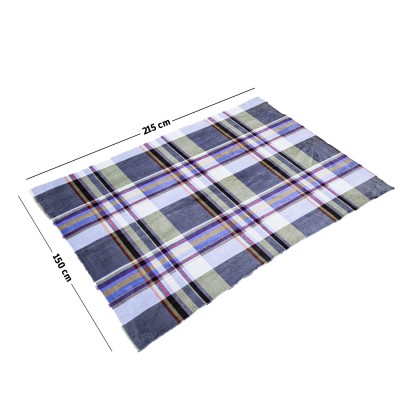 Peluş Polar Televizyon Battaniyesi - Mavi Ekose - TV Battaniye - Acil Durum Battaniyesi - 200*180cm Peluş Polar Televizyon Battaniyesi - Mavi Ekose - TV Battaniye - Acil Durum Battaniyesi - 200*180cm