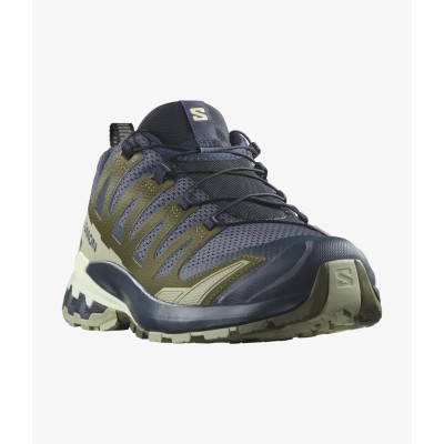 Salomon XA PRO 3D V9 Erkek Koşu Ayakkabısı - India Ink/Olive Night/Aloe Wash