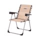 4 Adet Katlanır Kamp Sandalyesi ve Masa Seti - Rock - Bej - Bardaklıklı - 140 KG
