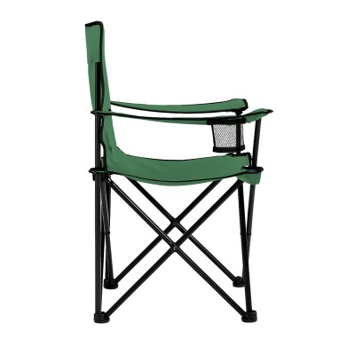 Katlanır Kamp Piknik Sandalyesi - Bardaklıklı - (DY.001) - Haki - Taşıma Çantalı Katlanır Kamp Piknik Sandalyesi - Bardaklıklı - (DY.001) - Haki - Taşıma Çantalı