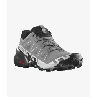 Salomon Speedcross 6 Erkek Koşu Ayakkabısı - Quiet Shade/Black/Pearl Blue