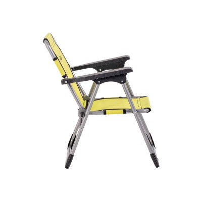 Kamp ve Outdoor Katlanabilir Kolçaklı Sandalye Junior | Taktikal Aksesuar - Limon Sarısı 
