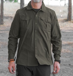 Loç Outdoor Tactical Erkek Gömleği Haki Loç Outdoor Tactical Erkek Gömleği Haki