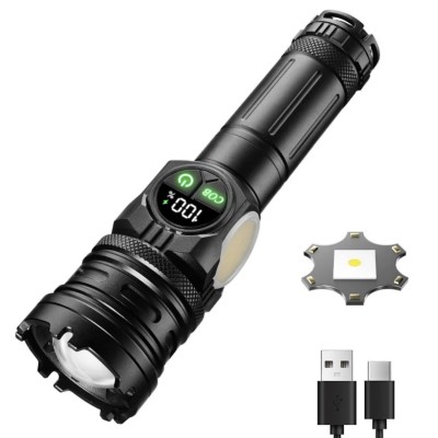 Şarj Edilebilir El Feneri - Wison - 2500 Lümen - 25 Watt Şarj Edilebilir El Feneri - Wison - 2500 Lümen - 25 Watt