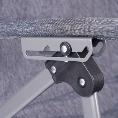 Katlanabilir Kamp Sandalyesi - Trono 3 - Orcamp - Kademeli - Gri Katlanabilir Kamp Sandalyesi - Trono 3 - Orcamp - Kademeli - Gri