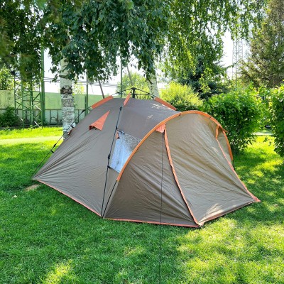 ARG-204 Iglo 4 Kişilik Otomatik 4 Mevsim Kamp Çadırı – Çift Tenteli Bagajlı