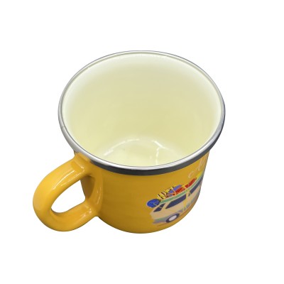 Orcamp Retro Emaye Kupa Bardak Adventure Hardal (OUT-1900) Orcamp Retro Emaye Kupa Bardak Adventure Hardal (OUT-1900)