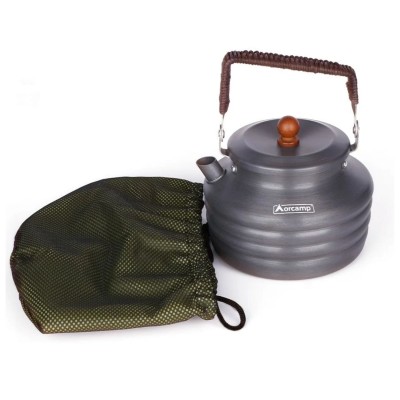 Lüks Kamp Çaydanlığı - Orcamp - 1.5 Lt - (OUT-1310) Lüks Kamp Çaydanlığı - Orcamp - 1.5 Lt - (OUT-1310)