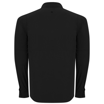 Alpinist Natriks Uzun Kollu Erkek Gömlek Siyah (600702)