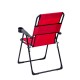 Kırmızı Kamp Sandalyesi + Katlanabilir Masa + Argeus Çantalı Outdoor Set
