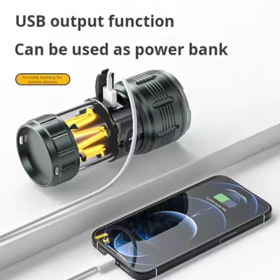 Şarj Edilebilir El Feneri - Wison - 1000 Lümen - 10 Watt Şarj Edilebilir El Feneri - Wison - 1000 Lümen - 10 Watt