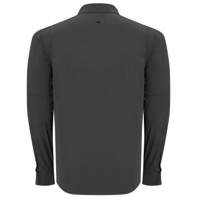 Alpinist Natriks Uzun Kollu Erkek Gömlek Antrasit (600702)