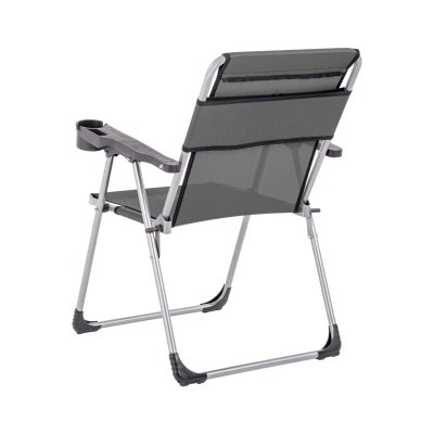 4 Adet Katlanır Kamp Sandalyesi ve Masa Seti - Rock - Antrasit - Bardaklıklı - 140 KG 4 Adet Katlanır Kamp Sandalyesi ve Masa Seti - Rock - Antrasit - Bardaklıklı - 140 KG