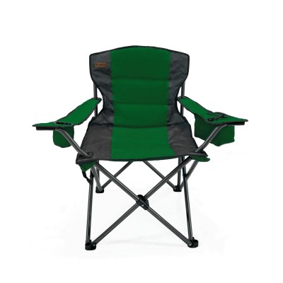Yeşil Katlanır Konforlu Kamp Sandalyesi | Taşıması Kolay & Dayanıklı