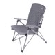 Katlanabilir Kamp Sandalyesi - Trono 3 - Orcamp - Kademeli - Gri Katlanabilir Kamp Sandalyesi - Trono 3 - Orcamp - Kademeli - Gri