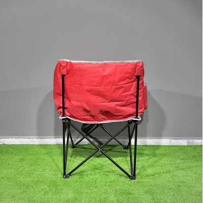 Argeus Balcony Comfort Katlanabilir Kamp Sandalyesi Kırmızı