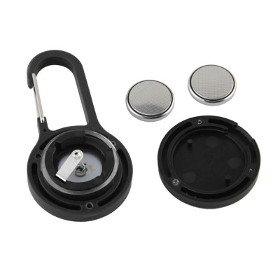 Panther Karabinalı Anahtarlık El Feneri Siyah