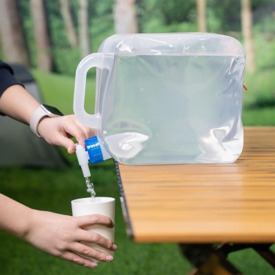 Katlanabilir Musluklu Su Bidonu - 12 Litre - Su Sebili - Argeus