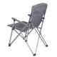 Katlanabilir Kamp Sandalyesi - Trono - Orcamp - Gri