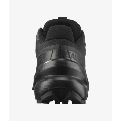 Salomon Speedcross 6 Kadın Koşu Ayakkabısı - Black/Black/Phantom