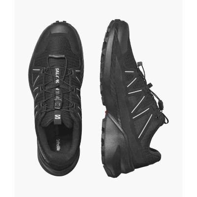 Salomon Speedcross Peak Erkek Koşu Ayakkabısı - Black/Black/Glacier Gray
