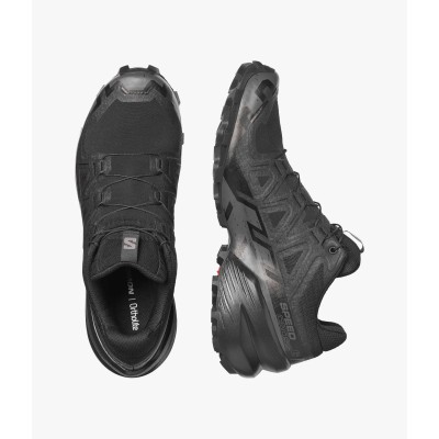 Salomon Speedcross 6 Kadın Koşu Ayakkabısı - Black/Black/Phantom