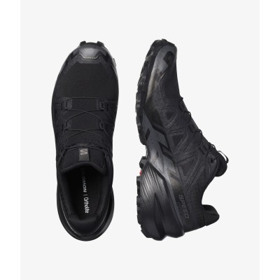 Salomon Speedcross 6 Erkek Koşu Ayakkabısı - Black/Black/Phantom