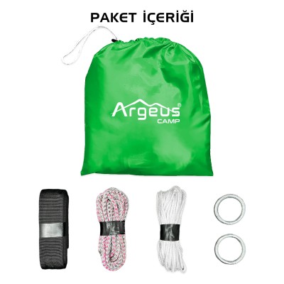 Argeus Cibinlikli Kamp Hamağı Yeşil Argeus Cibinlikli Kamp Hamağı Yeşil