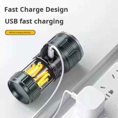 Şarj Edilebilir El Feneri - Wison - 1000 Lümen - 10 Watt Şarj Edilebilir El Feneri - Wison - 1000 Lümen - 10 Watt