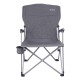 Katlanabilir Kamp Sandalyesi - Trono - Orcamp - Gri