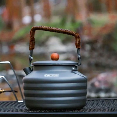 Lüks Kamp Çaydanlığı - Orcamp - 1.5 Lt - (OUT-1310) Lüks Kamp Çaydanlığı - Orcamp - 1.5 Lt - (OUT-1310)