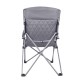 Katlanabilir Kamp Sandalyesi - Trono 3 - Orcamp - Kademeli - Gri Katlanabilir Kamp Sandalyesi - Trono 3 - Orcamp - Kademeli - Gri
