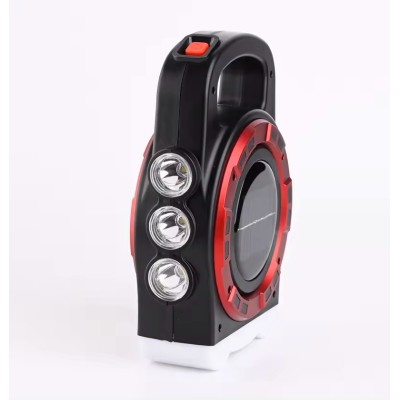 Panther Solar USB Şarjlı El Feneri PT-6678 Panther Solar USB Şarjlı El Feneri PT-6678