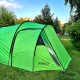 Yeşil ARG-202 Geniş Bagajlı 4 Kişilik Çift Tenteli Aile Kamp Çadırı