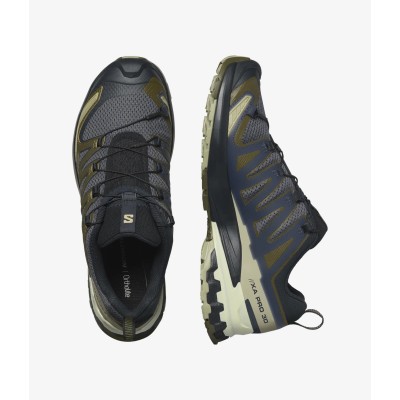 Salomon XA PRO 3D V9 Erkek Koşu Ayakkabısı - India Ink/Olive Night/Aloe Wash
